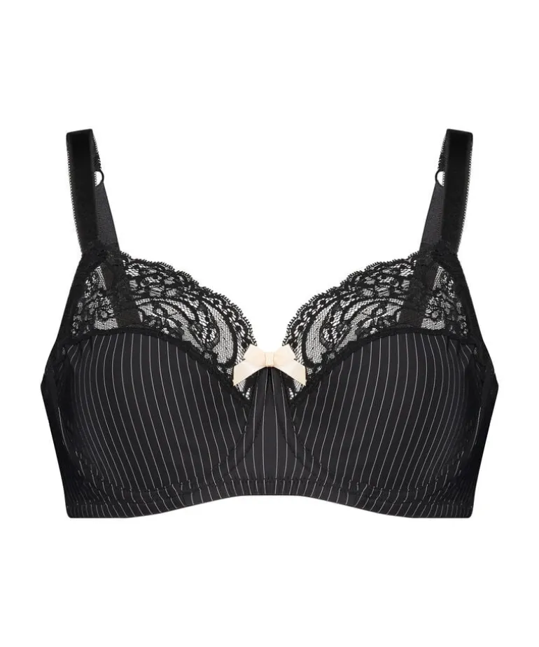 Adalyn Non-Padded Underwired Bra - Black