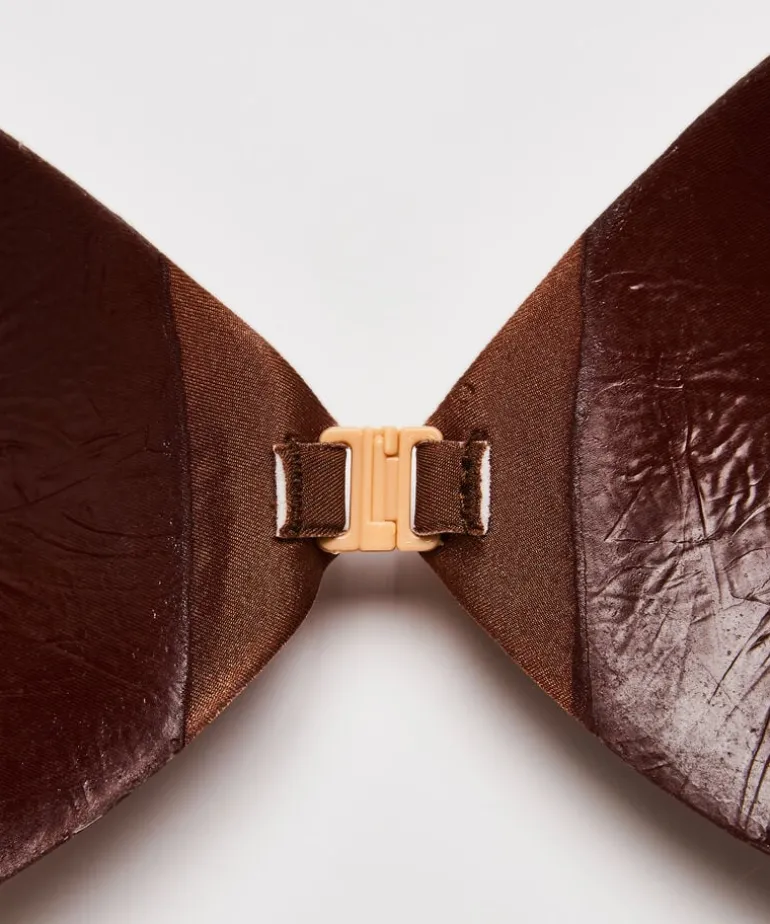 Adhesive bra - Brown