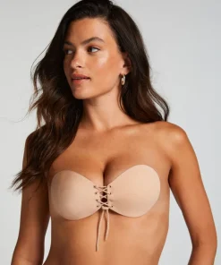 Adhesive Push-Up Bra - Beige