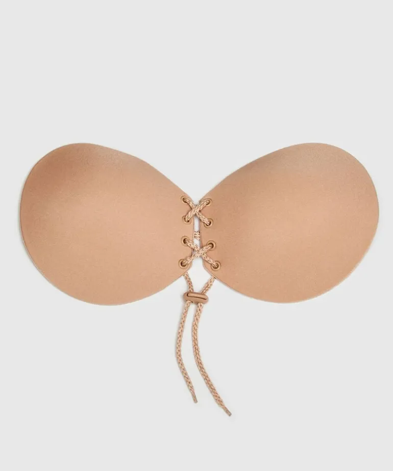 Adhesive Push-Up Bra - Beige