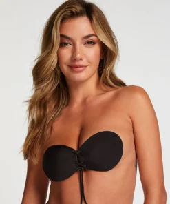 Adhesive Push-Up Bra - Black