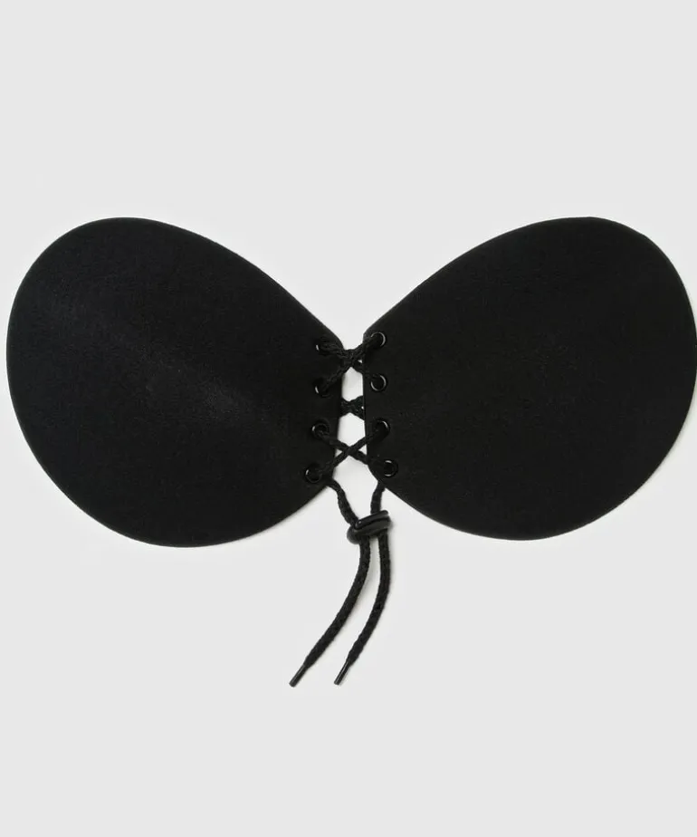 Adhesive Push-Up Bra - Black