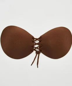 Adhesive Push-Up Bra - Brown