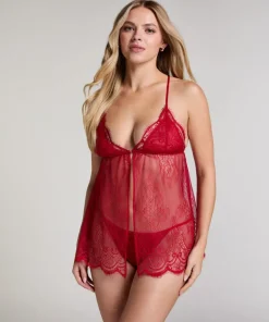 Aldana Babydoll - Red