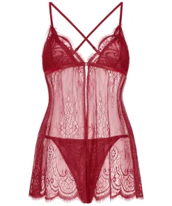 Aldana Babydoll - Red