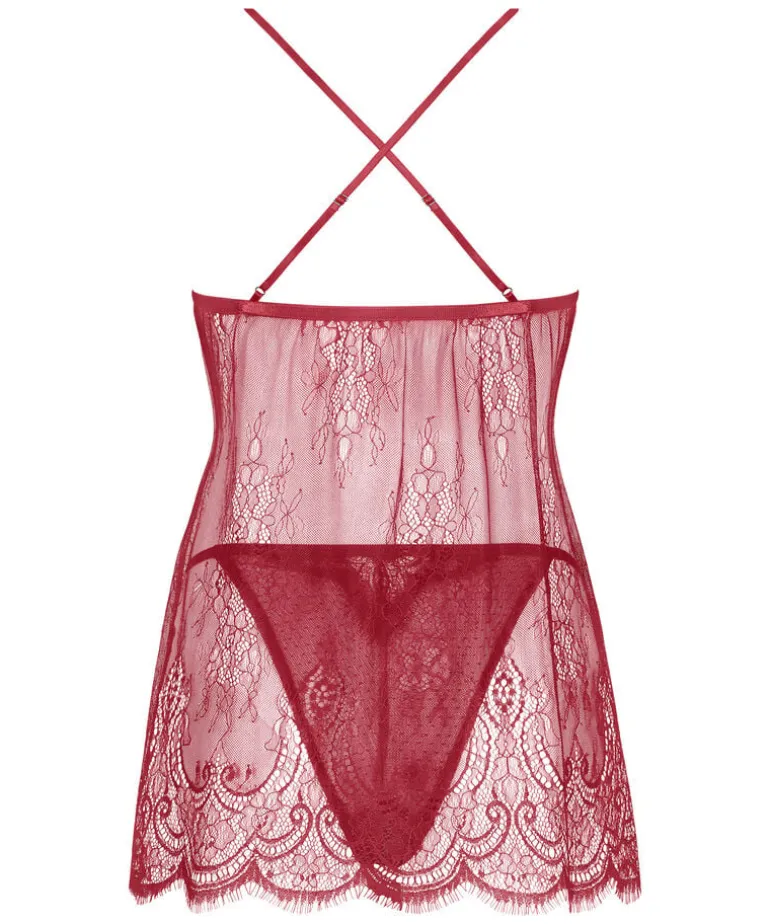 Aldana Babydoll - Red