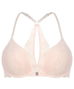 Ali Padded Underwired Push-Up Bra - Pink