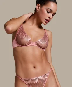 Alice non-padded underwired bra - Pink