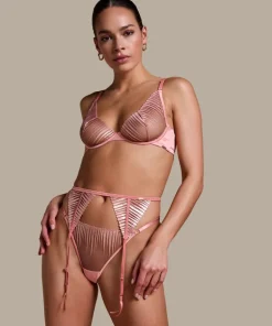 Alice Suspenders - Pink