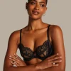 Almendra Non-padded Underwired Bra - Black