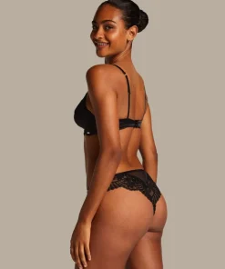 Almendra Non-padded Underwired Bra - Black