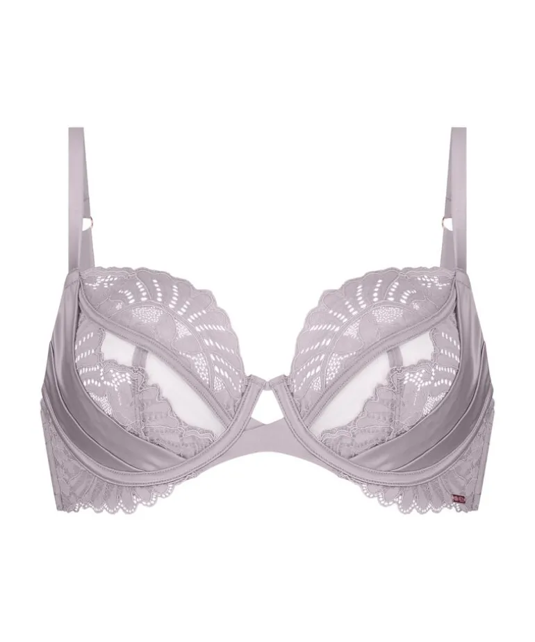 Almendra Non-padded Underwired Bra - Purple