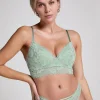Andrea Padded Non-Wired Bra - Green