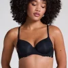 Angie Padded Underwired Bra - Black