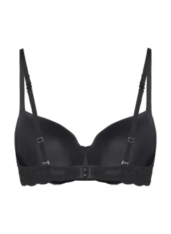 Angie Padded Underwired Bra - Black