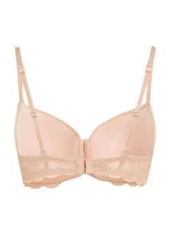 Angie Padded Underwired Bra - Beige