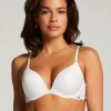 Angie Padded Underwired Push-Up Bra - White