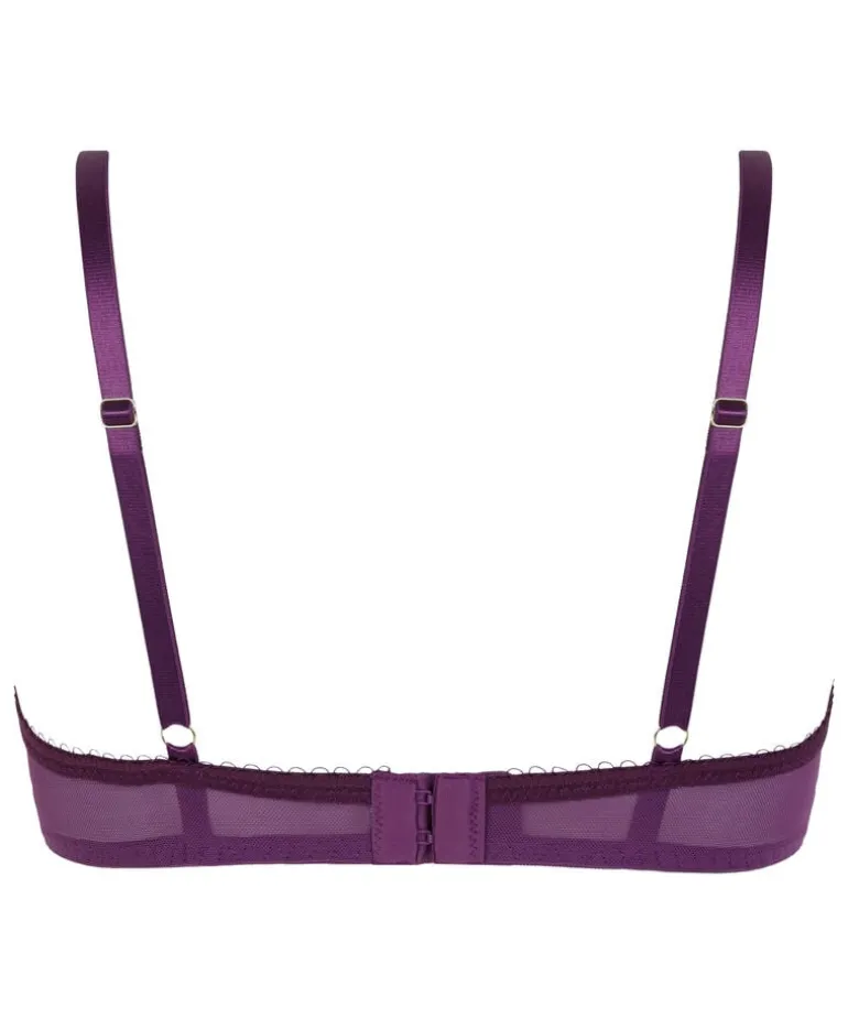 Anna Non-Padded Underwired Bra - Purple