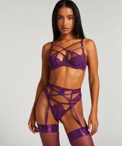Anna Suspenders - Purple