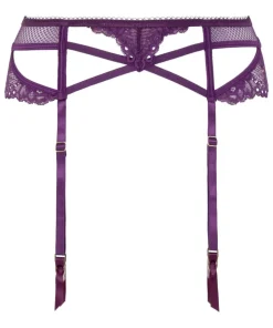 Anna Suspenders - Purple