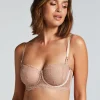 Anya Non-Padded Longline Underwired Bra - Brown