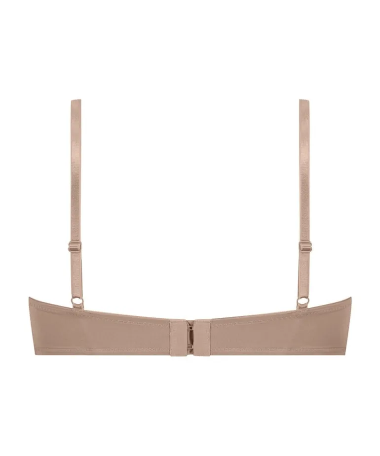 Anya Non-Padded Longline Underwired Bra - Brown