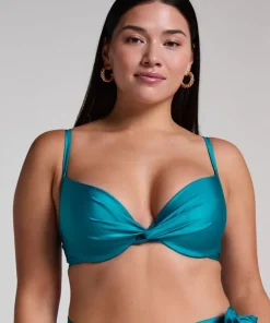 Aqua Bikini Top - Blue