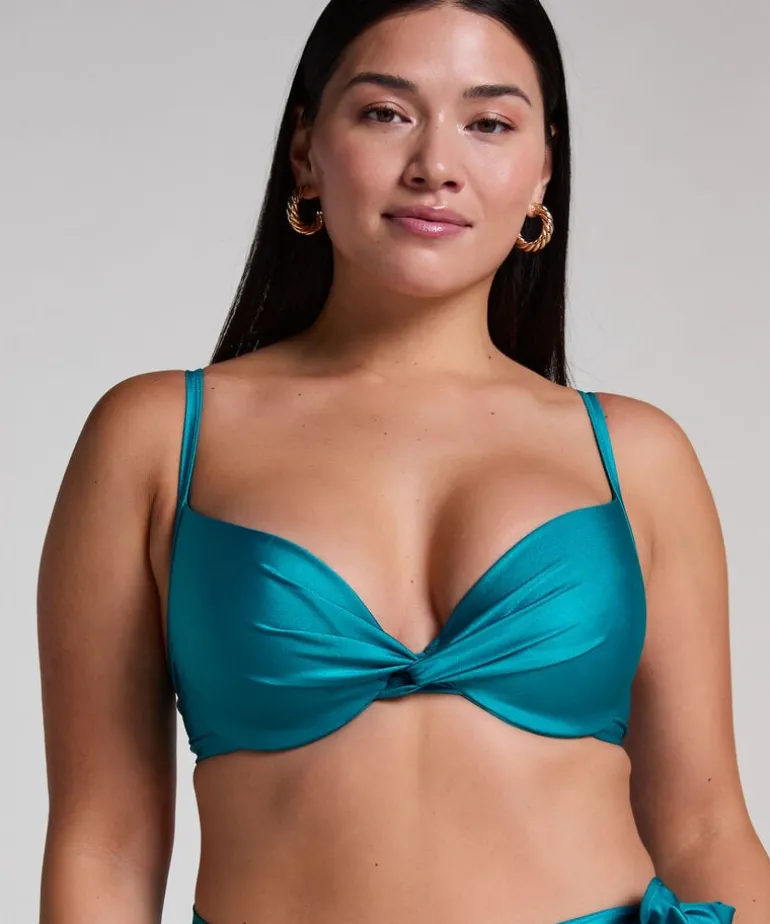 Aqua Bikini Top - Blue