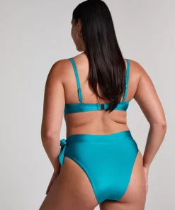Aqua Bikini Top - Blue