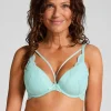 Ashley Padded Underwired Bra - Blue