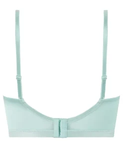 Ashley Padded Underwired Longline Bra - Blue