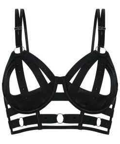Athena Non-Padded Underwired Longline Bra - Black