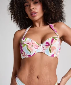Ayanna Non-Padded Underwired Bikini Top - Red