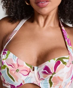 Ayanna Non-Padded Underwired Bikini Top - Red