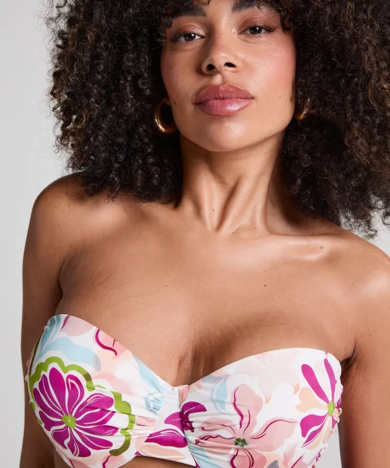 Ayanna Padded Underwired Bikini Top - Red