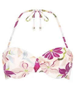 Ayanna Padded Underwired Bikini Top - Red