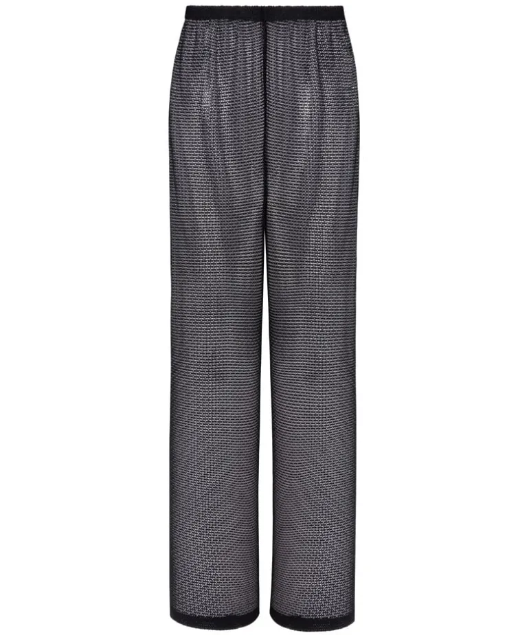 Beach Knit Pant - Black