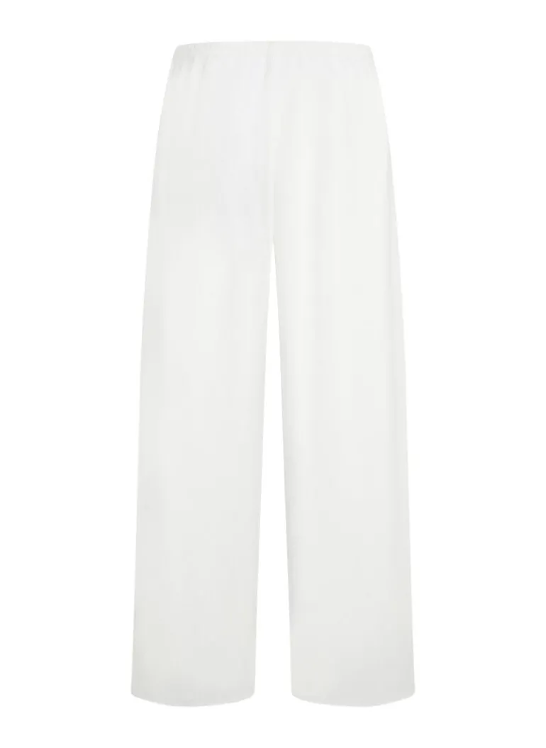 Beach Knit Pant - White