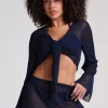 Beach Knit Top - Blue