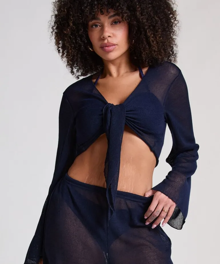 Beach Knit Top - Blue