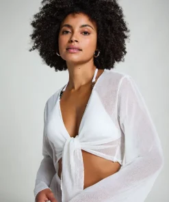 Beach Knit Top - White