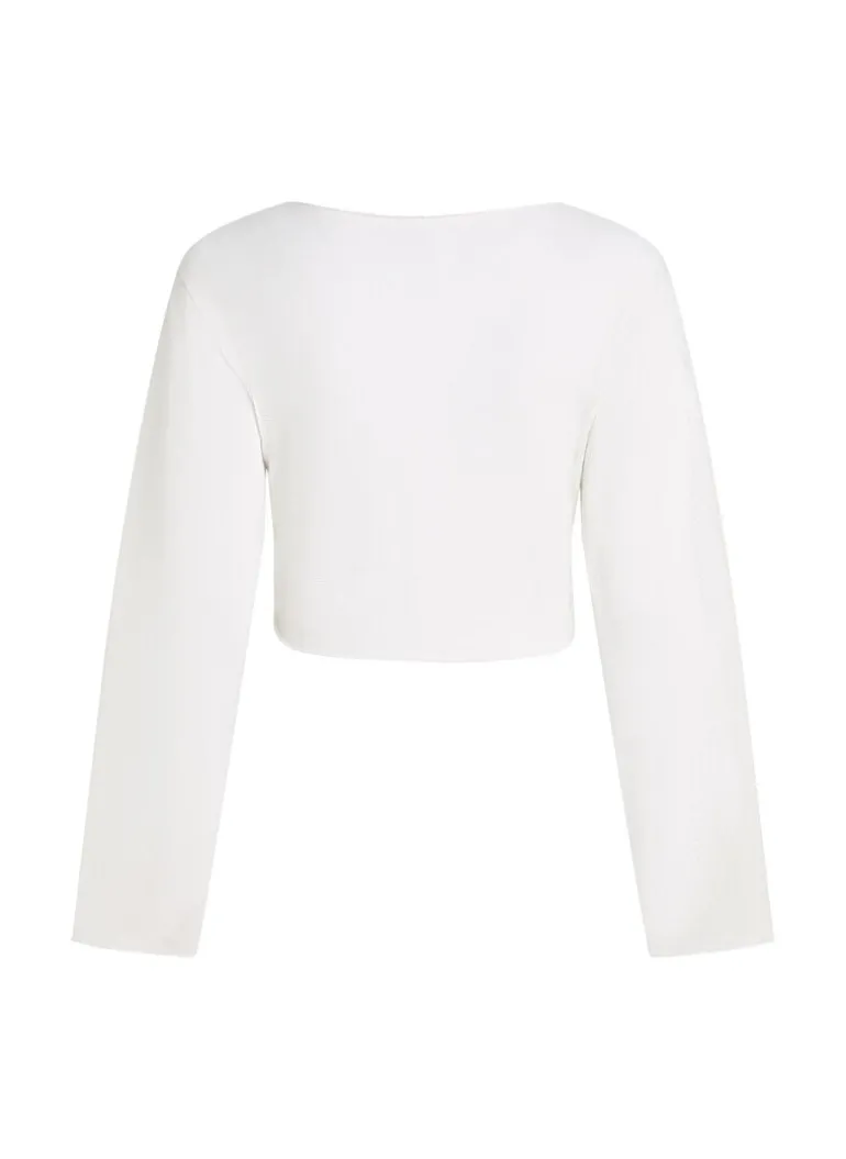Beach Knit Top - White