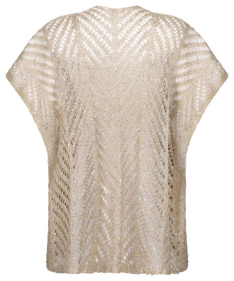 Beach Sequin Kaftan - Beige