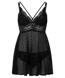 Beatriz Babydoll - Black