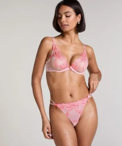 Beau Non-Padded Underwired Bra - Pink