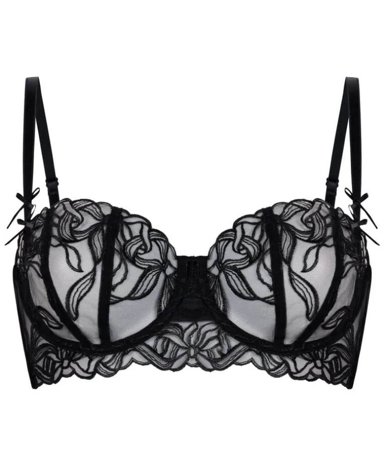 Beau Non-Padded Underwired Bra - Black