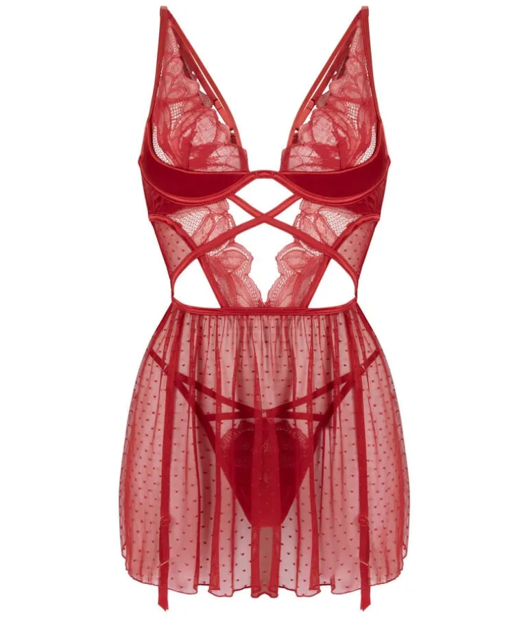 Billie Babydoll - Red