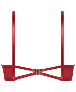 Billie Non-Padded Longline Underwired Bra - Red