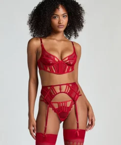 Billie Suspenders - Red