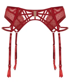 Billie Suspenders - Red